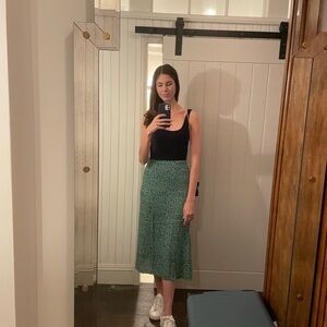 Reformation Midi Skirt ‘Bea Skirt’- Size 8.